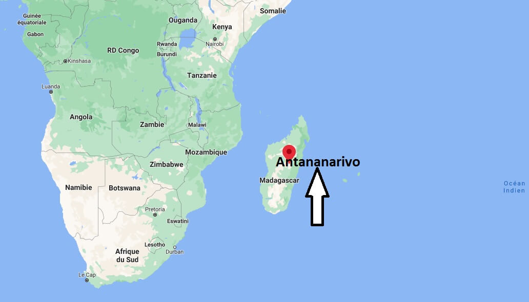 Où se trouve Antananarivo