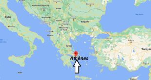 Où se trouve Athènes