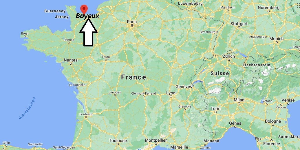 Où se trouve Bayeux