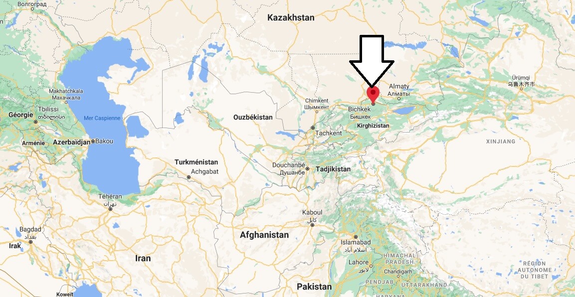 Où se trouve Bichkek