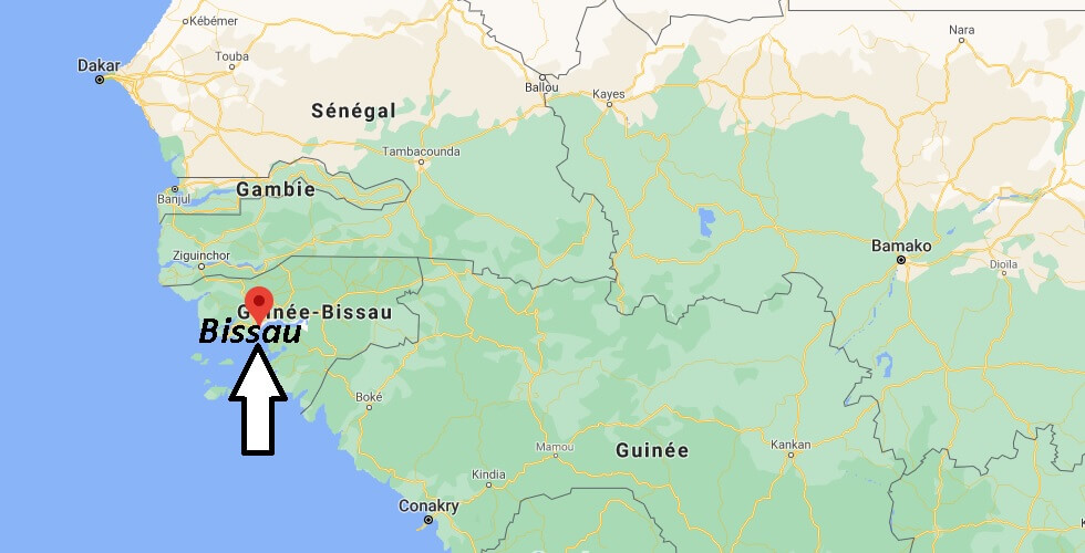 Où se trouve Bissau