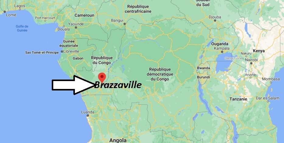 Où se trouve Brazzaville