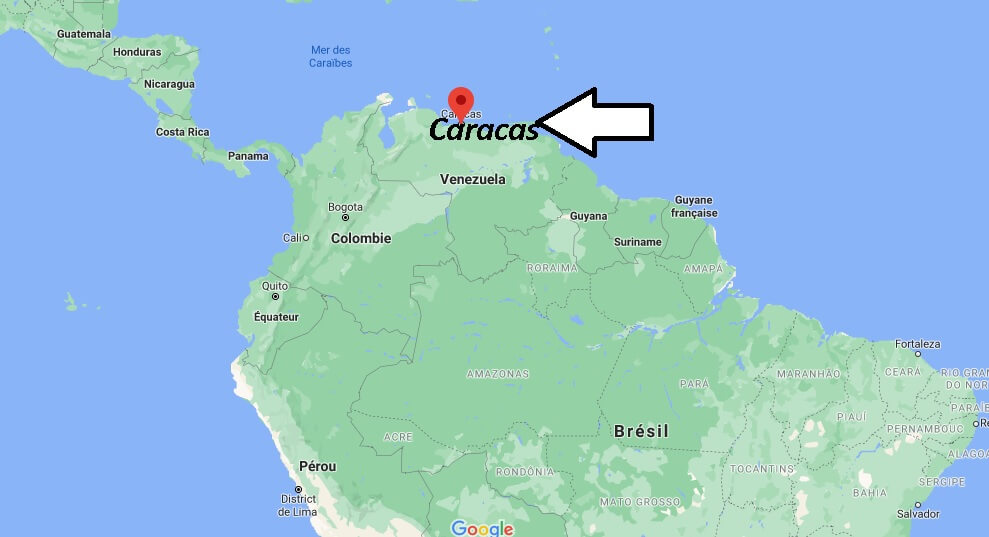 Où se trouve Caracas