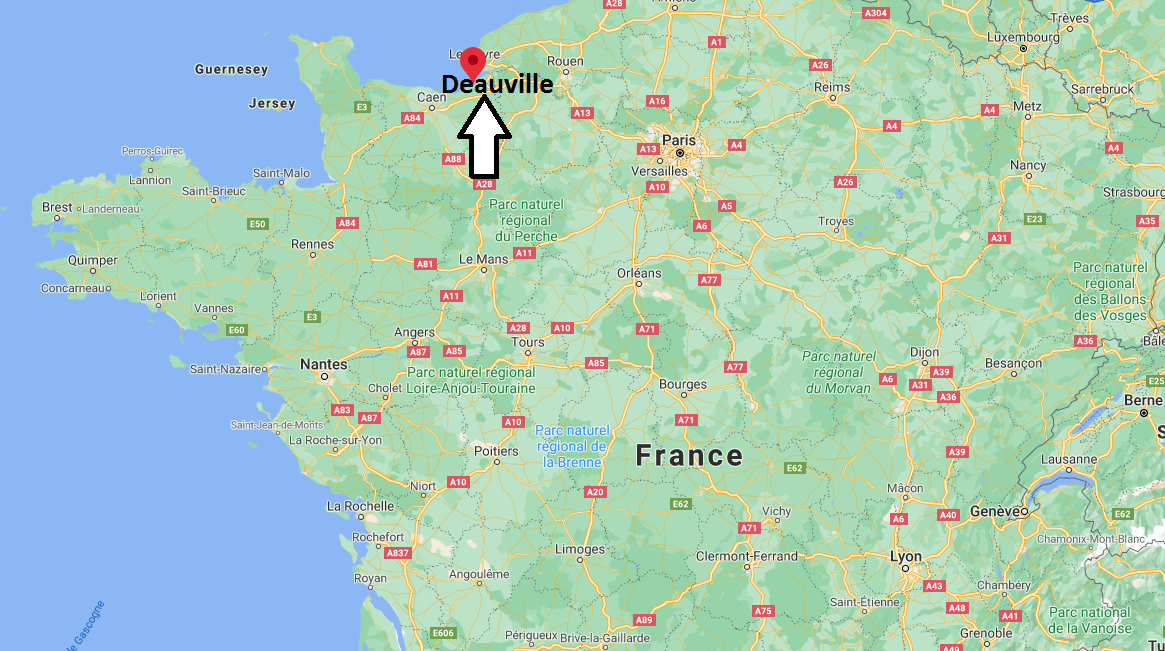 Où se trouve Deauville