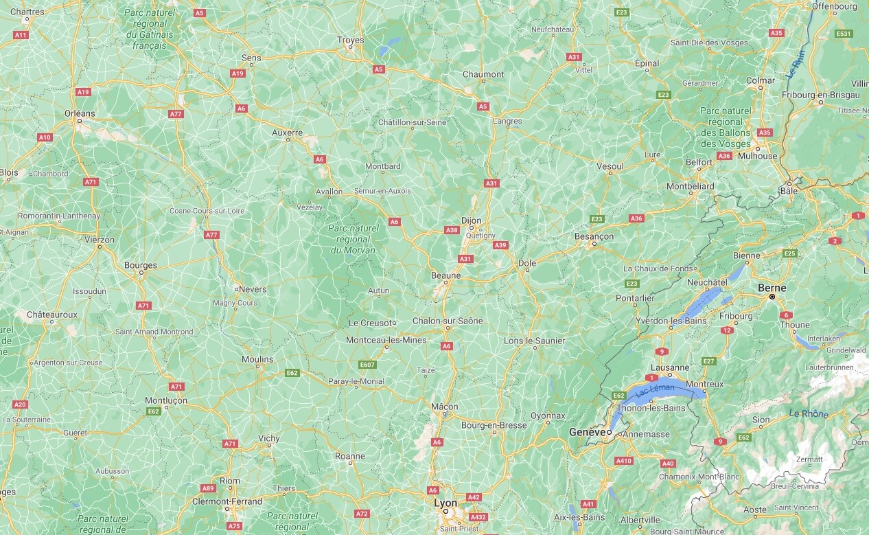 Où se trouve Franche-Comté