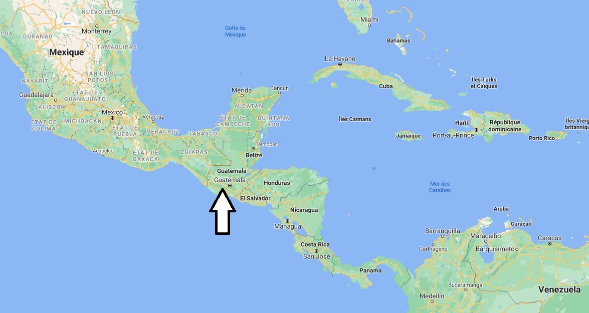 Où se trouve Guatemala