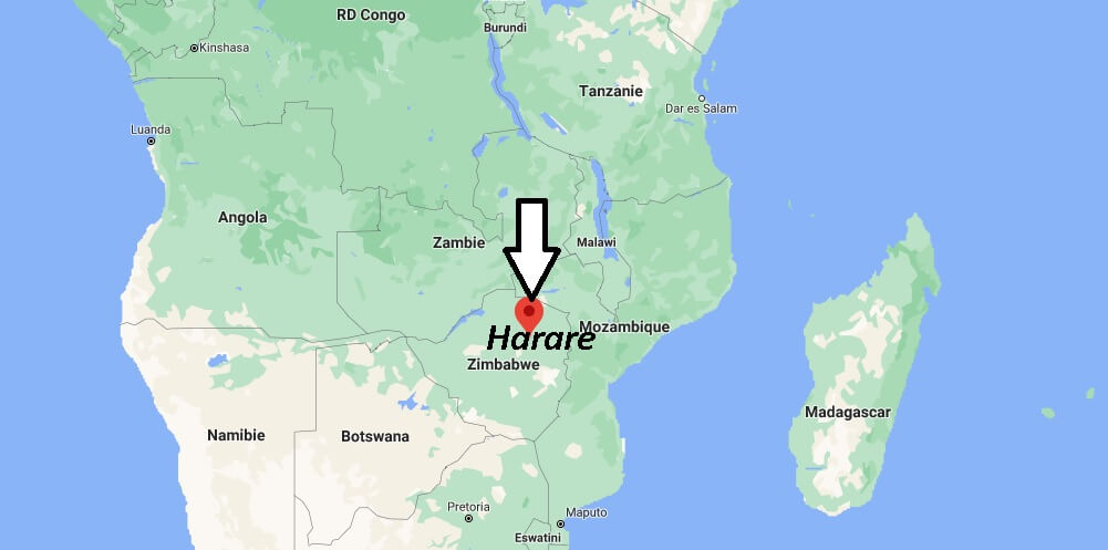 Où se trouve Harare