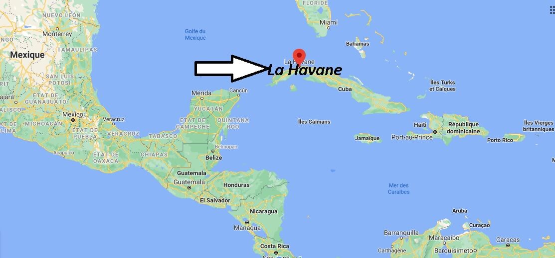 Où se trouve La Havane