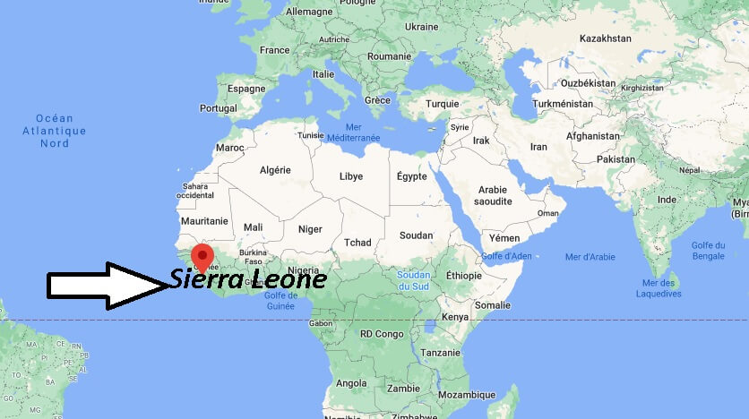 Où se trouve La Sierra Leone