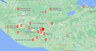 Où se trouve La Ville De Guatemala
