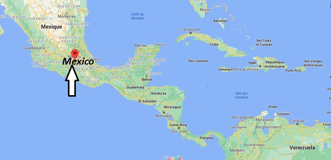 Où se trouve La Ville De Mexico