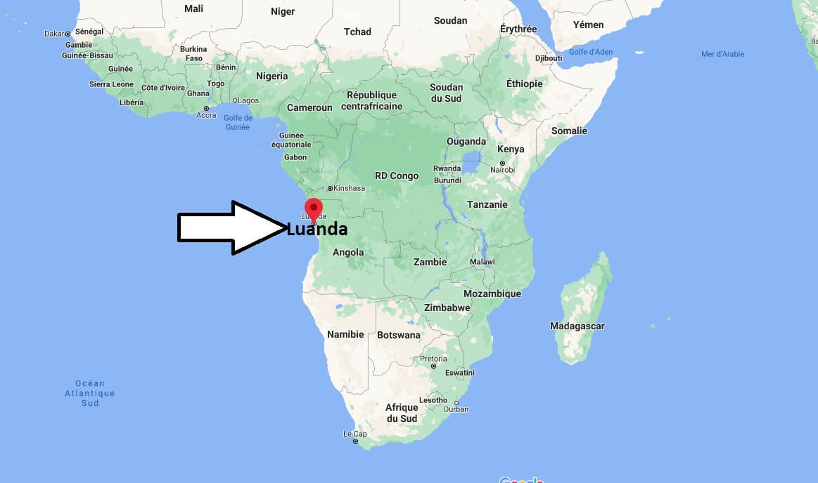 Où se trouve Luanda