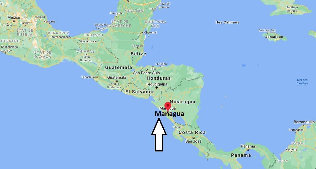 Où se trouve Managua
