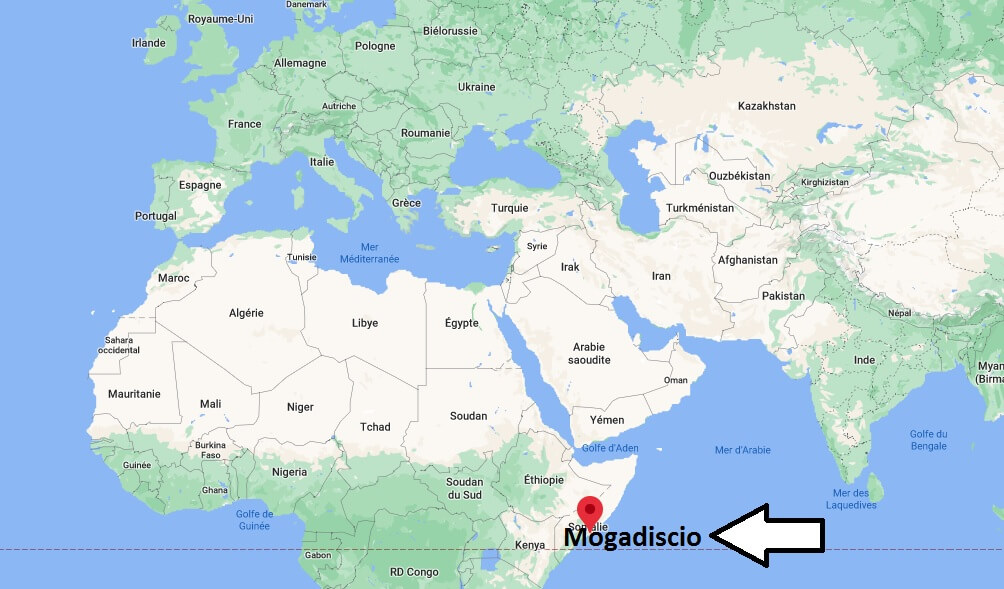 Où se trouve Mogadiscio
