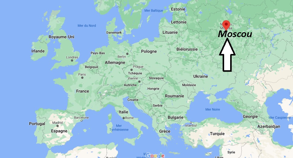 Où se trouve Moscou