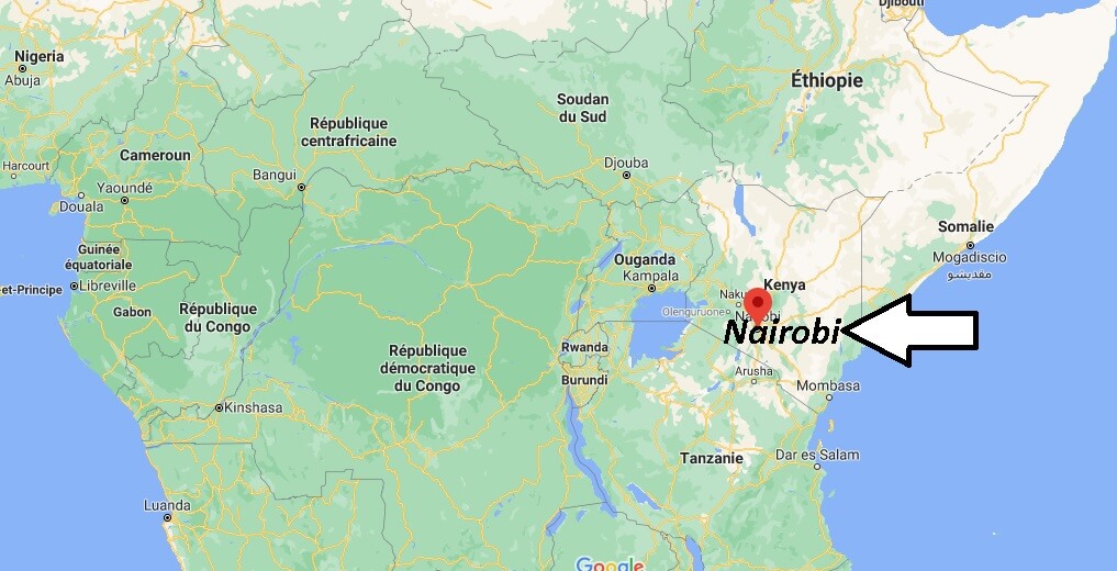 Où se trouve Nairobi