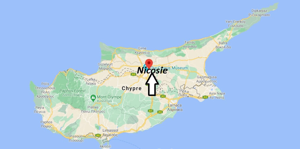 Où se trouve Nicosie