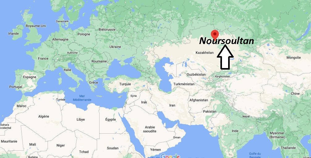 Où se trouve Noursoultan