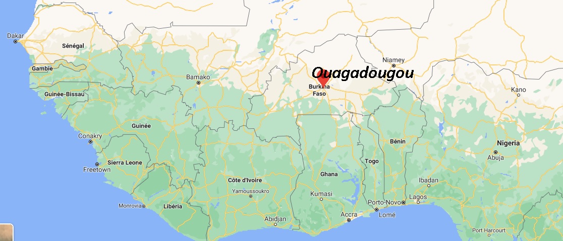 Où se trouve Ouagadougou
