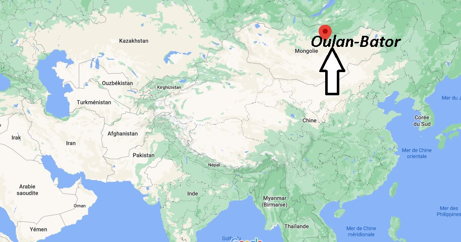 Où se trouve Oulan-Bator