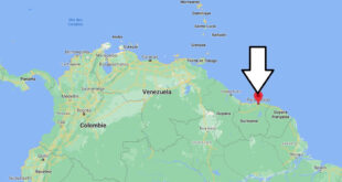 Où se trouve Paramaribo