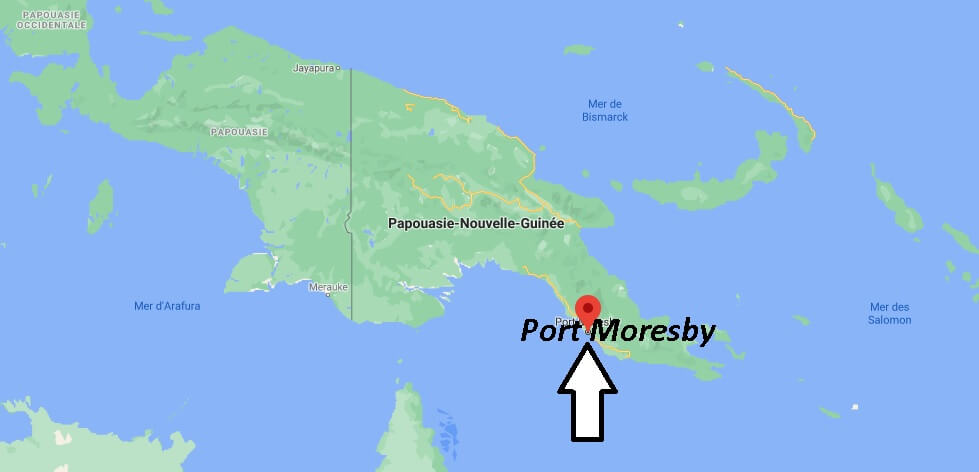 Où se trouve Port Moresby