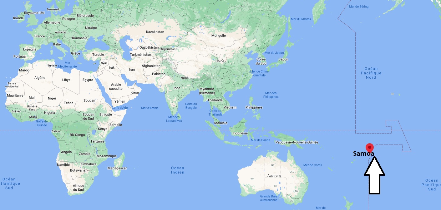 Où se trouve Samoa