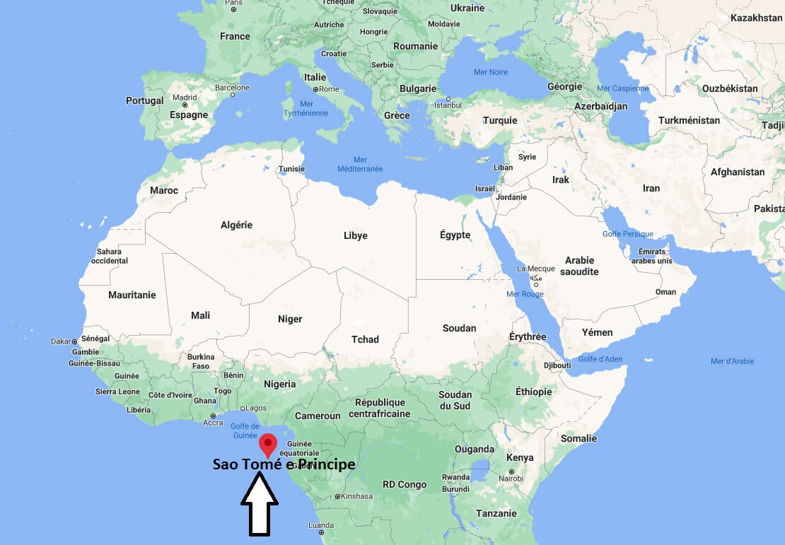 Où se trouve Sao Tomé e Principe