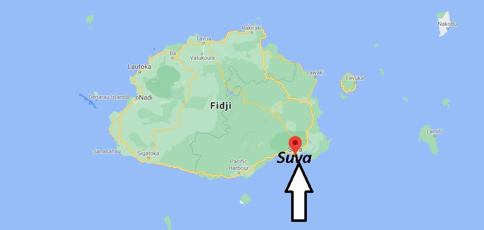 Où se trouve Suva