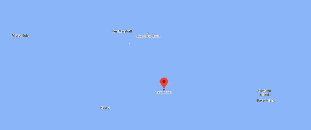 Où se trouve Tarawa-Sud? Où se situe Tarawa-Sud