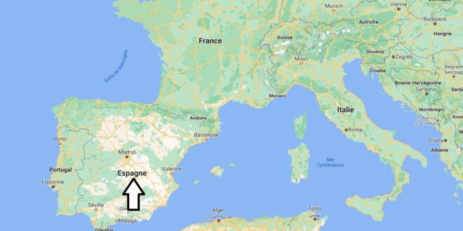Ou Se Trouve L Espagne Ou Se Situe L Espagne Ou Se Trouve