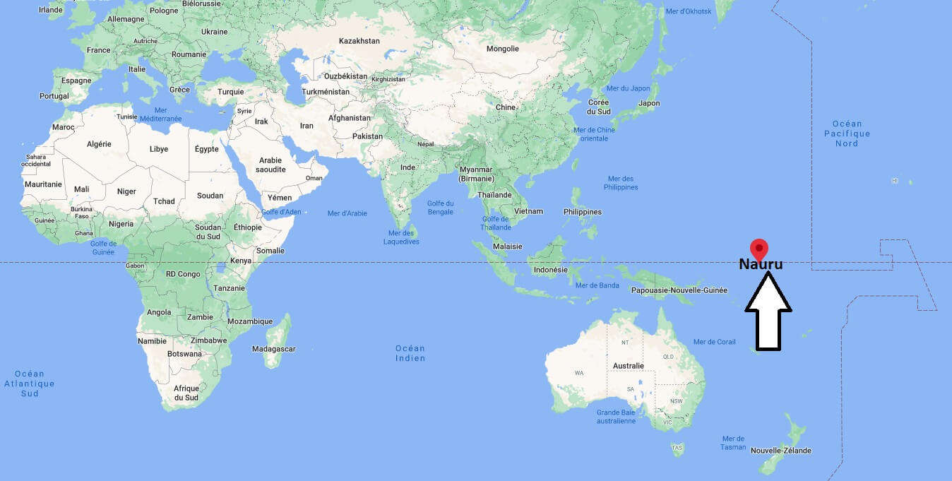 Où se trouve la Nauru