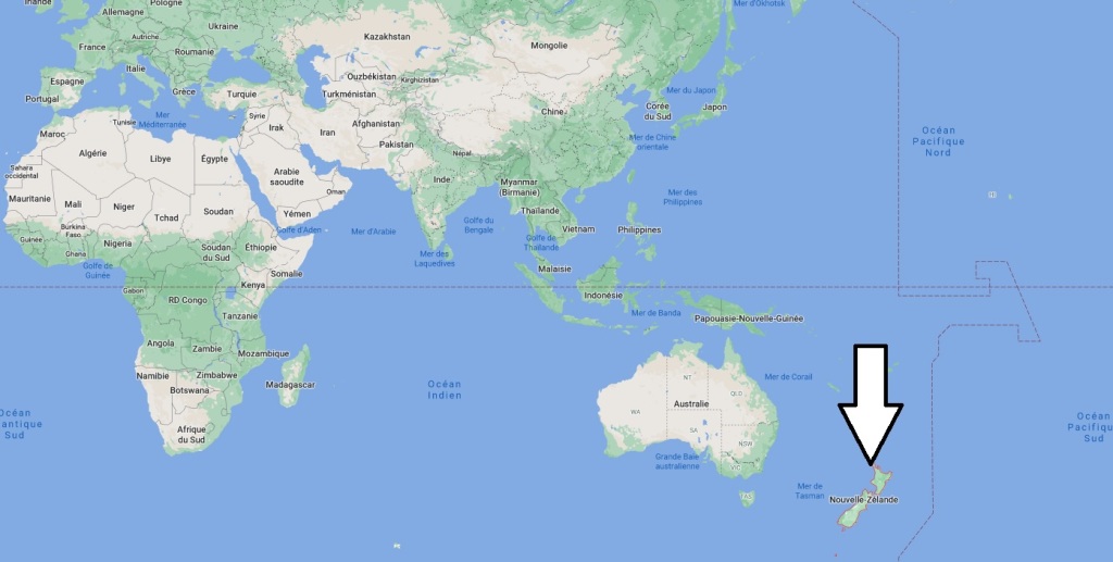 Où se trouve la Nouvelle-zélande