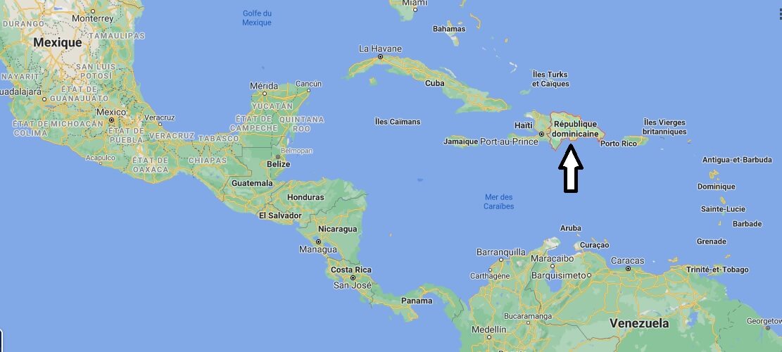 Où se trouve la République dominicaine