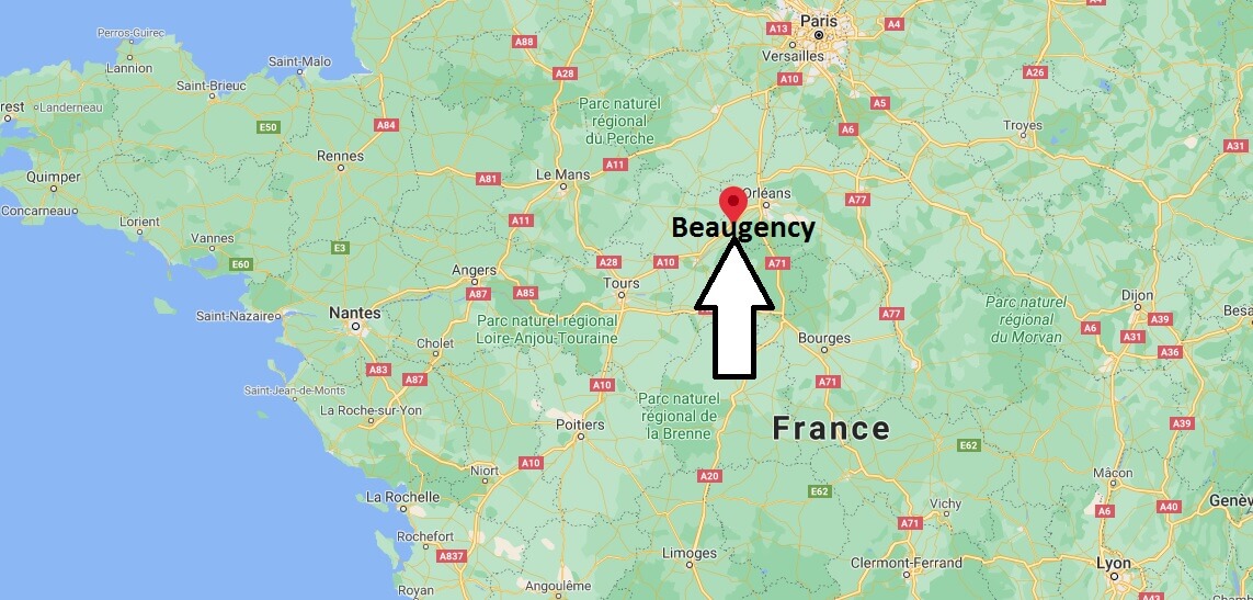 Où se trouve la ville Beaugency