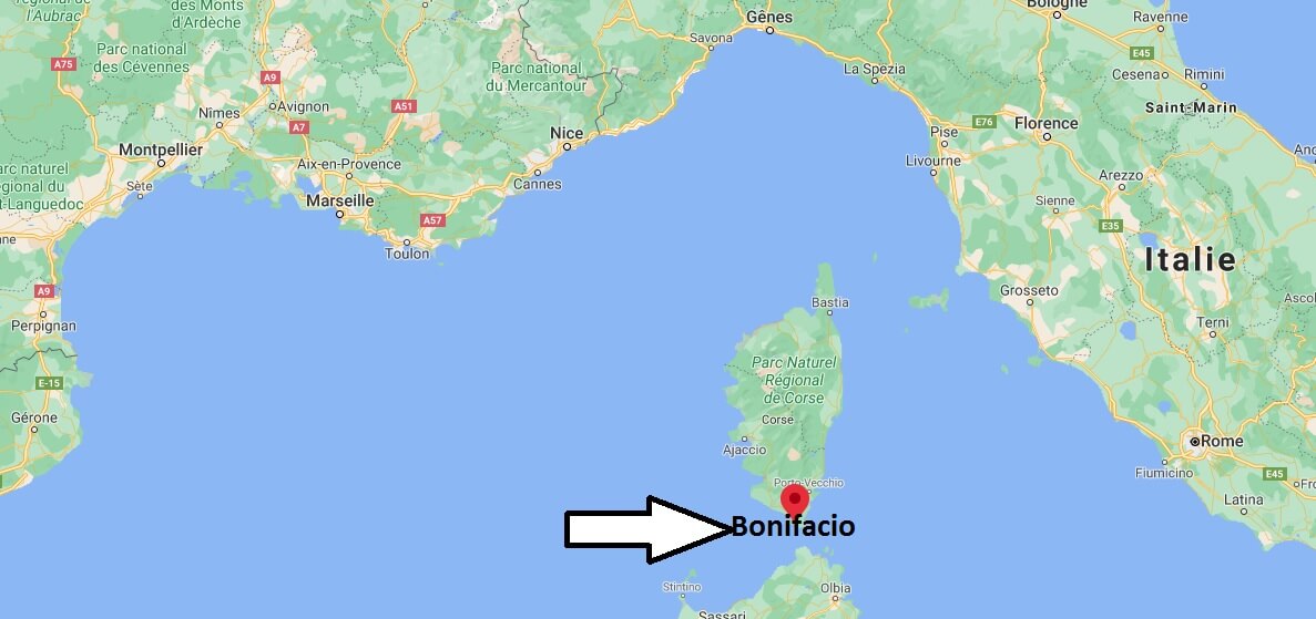 Où se trouve la ville Bonifacio