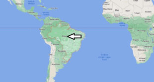 Où se trouve le Brésil