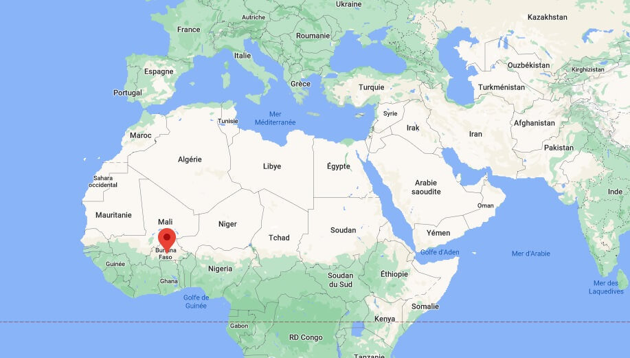 Où se trouve le Burkina Faso