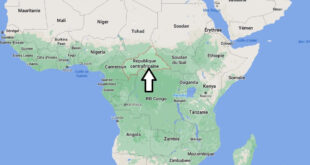Où se trouve le Centrafrique