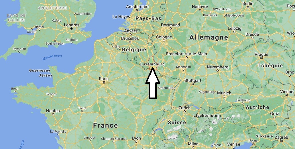 Où se trouve le Luxembourg