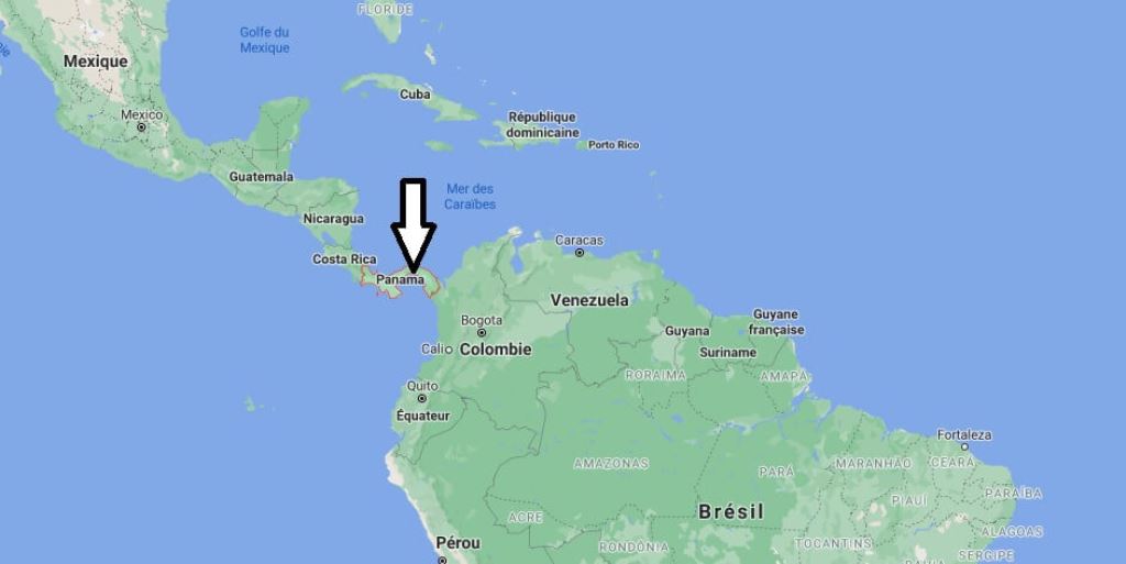 Où se trouve le Panama