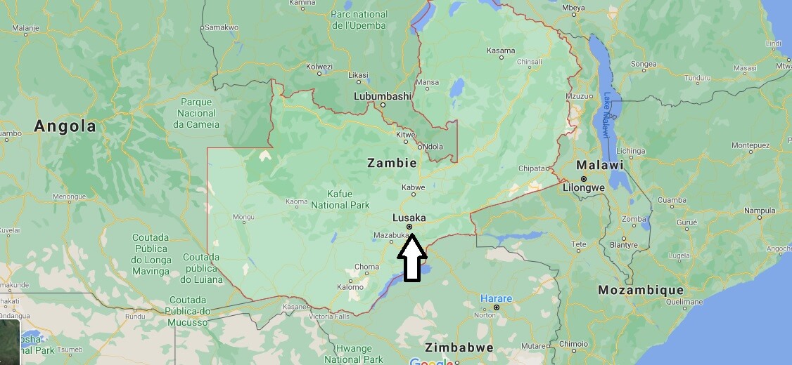Quelle est la capital du Zambie