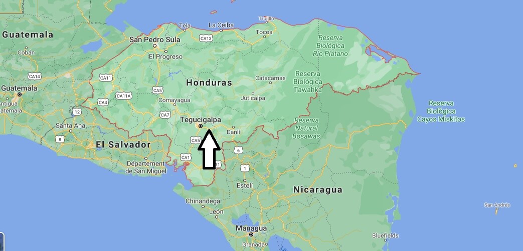 Quelle est la capitale de l-Honduras