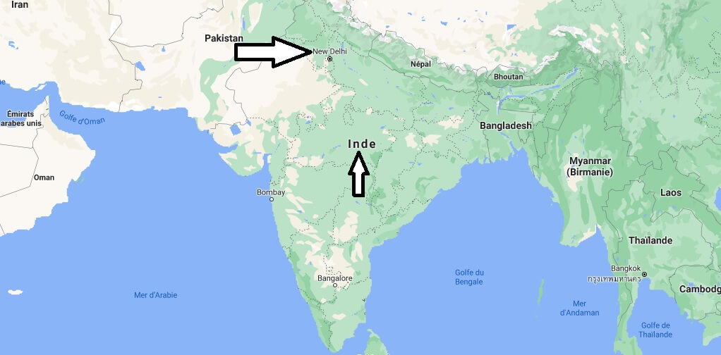 O  se  trouve  l Inde O  est situ  l Inde O  se  trouve 