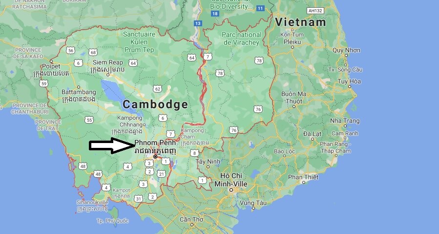 Quelle est la capitale de la Cambodge