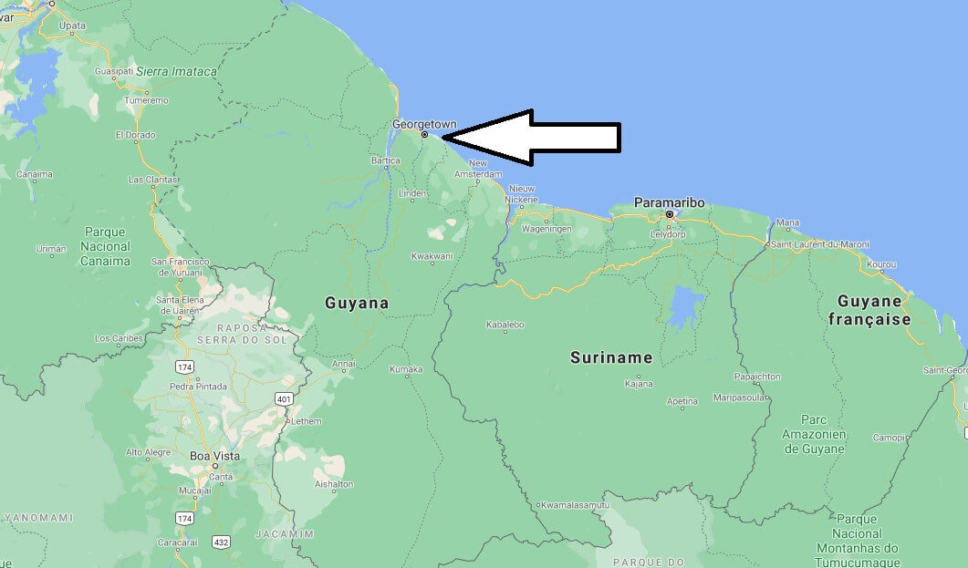 Quelle est la capitale de la Guyana