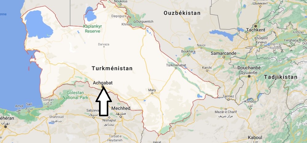 Quelle est la capitale du Turkménistan