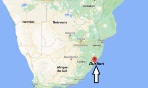 Où se situe Durban