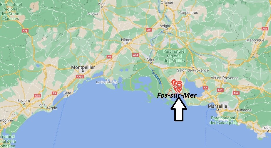 Où se situe Fos-sur-Mer (Code postal 13039)