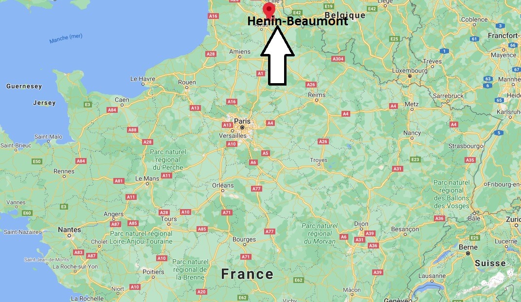 Où se situe Henin-Beaumont (Code postal 62427)